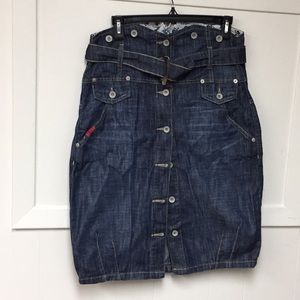 10 Feet Vintage Denim Skirt Never Used